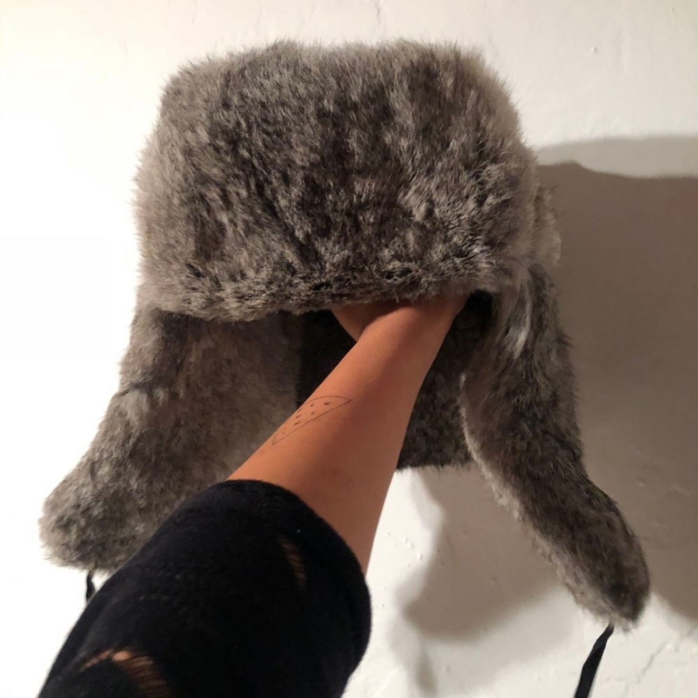 Real Fur Bomber Hat Cossack Fur Hat - image 2